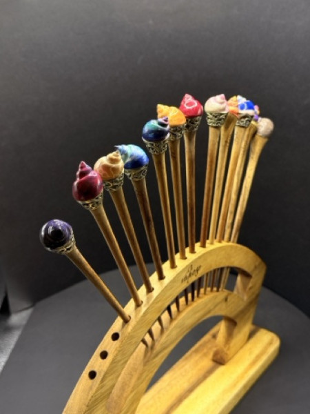 BASTONCINI CAPELLI CONCHIGLIA