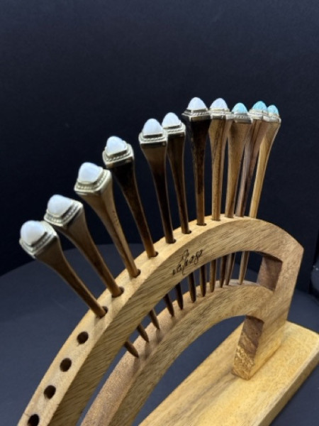 BASTONCINI CAPELLI MINI PIETRA 