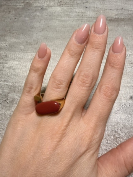 ANELLO ELLISSE SMALTATO VALIOSO