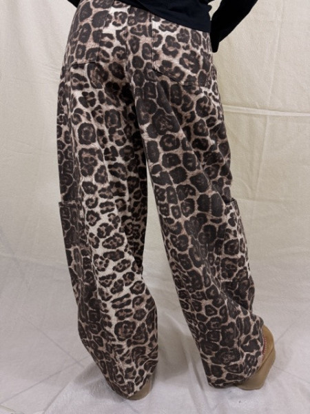 JEANS ANIMALIER LUMINA