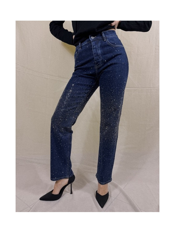 JEANS STRASS LUMINA