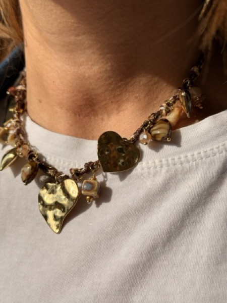 COLLANA MULTICUORI VALIOSO