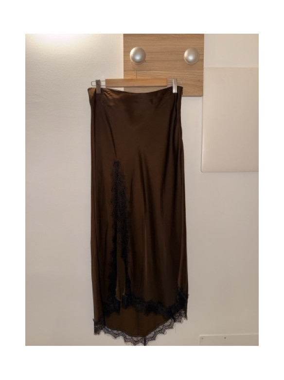 GONNA SATIN SPACCO PIZZO LUMINA